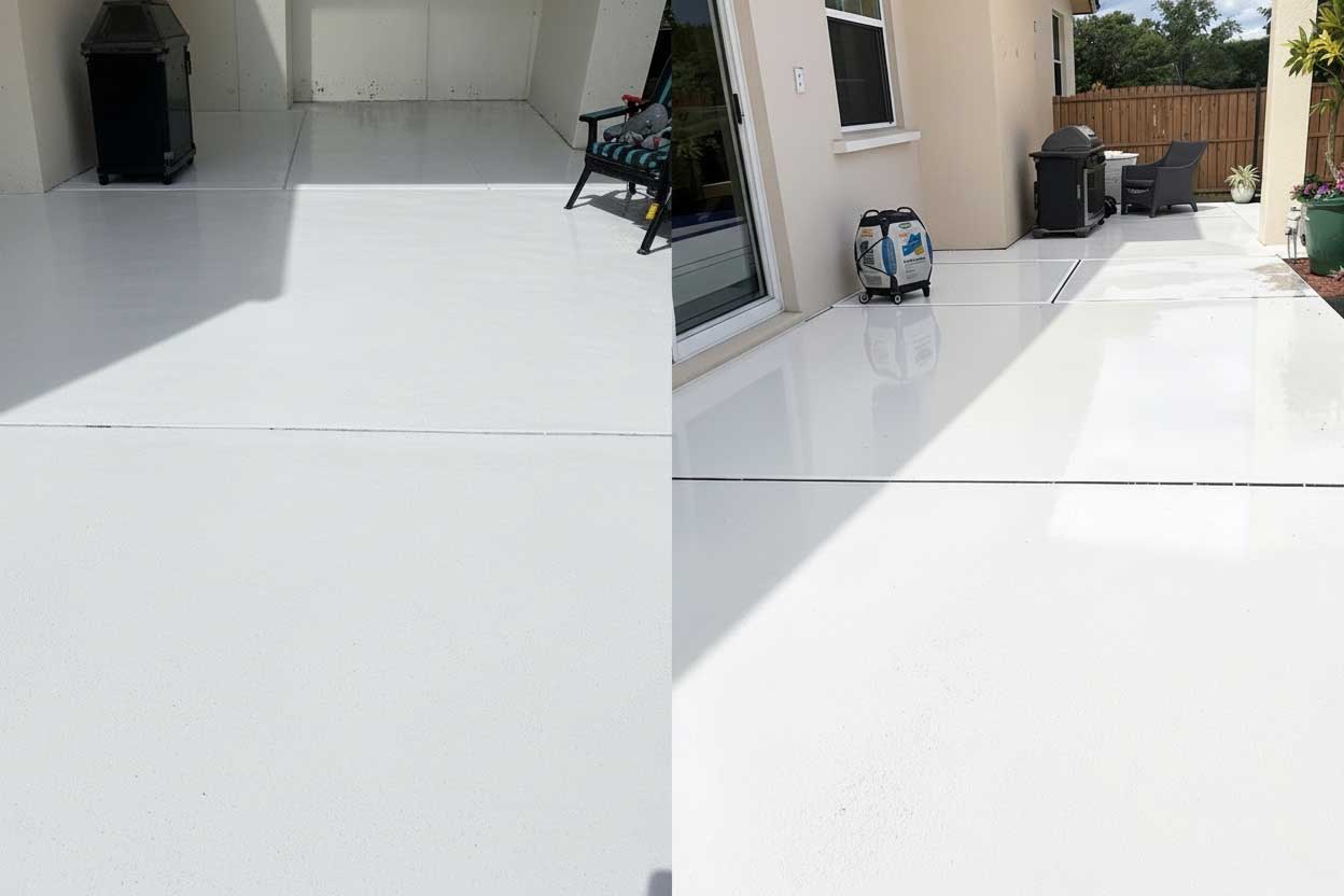 After Pressure Washing in Tampa