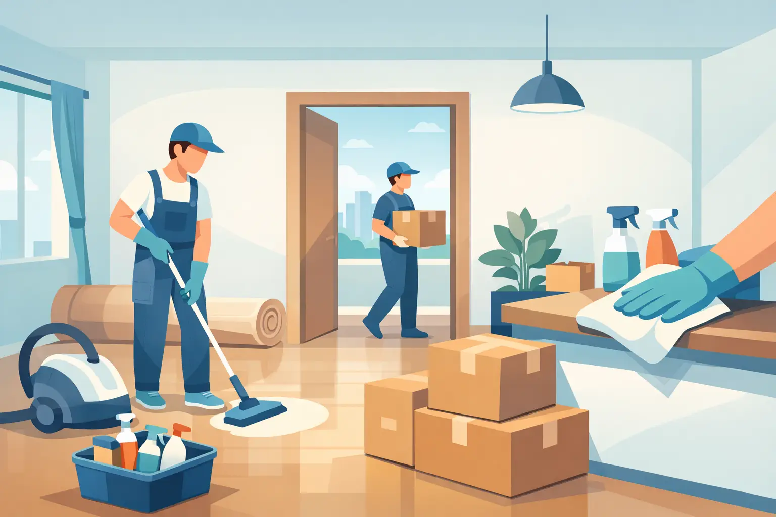 Move Out Cleaning Service: What to Expect