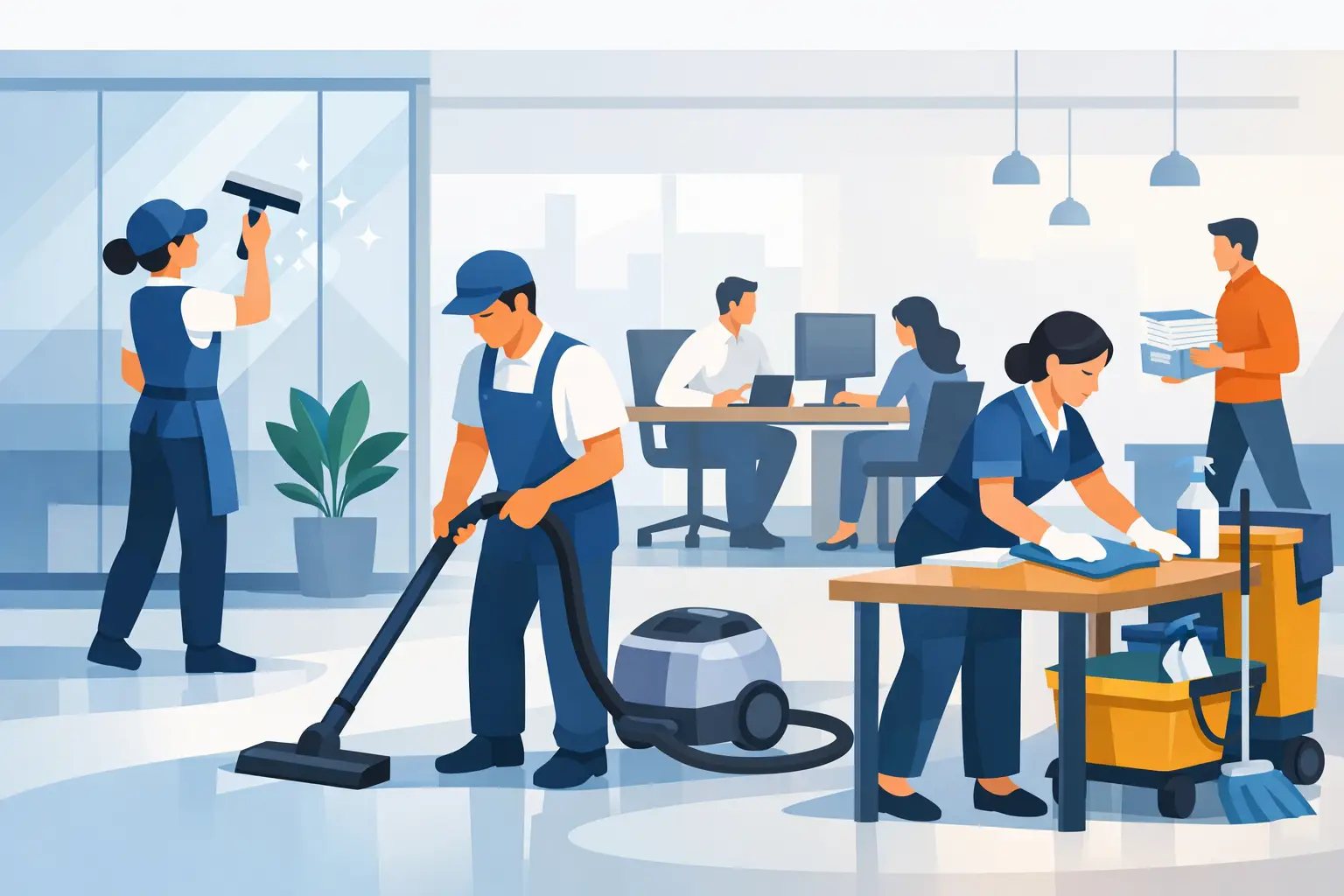 Office Cleaning Services That Keep Work Moving