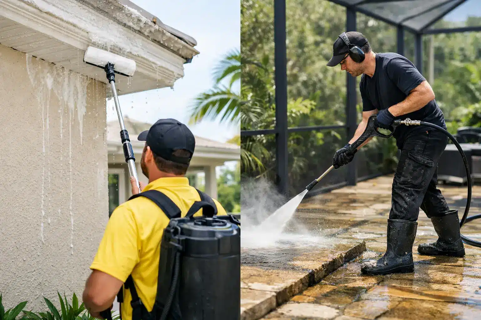 Soft Washing vs Pressure Washing Explained