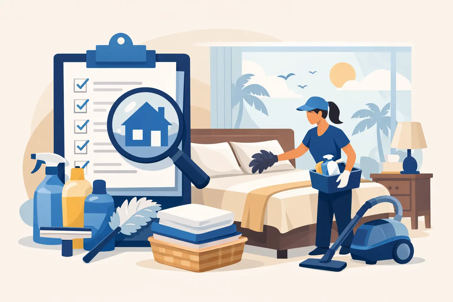 Vacation Rental Cleaning Checklist That Works